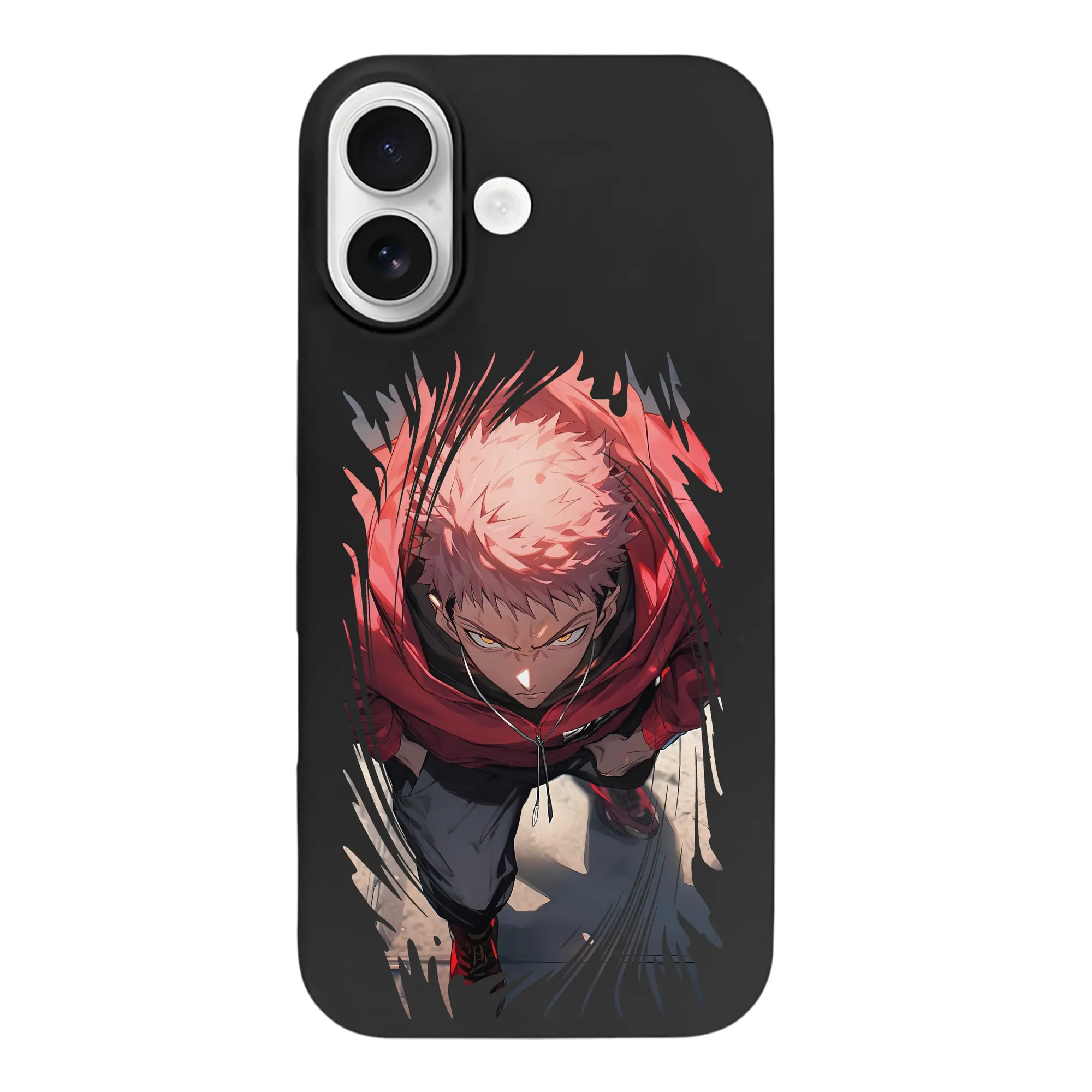 呪術廻戦 グッズ,虎杖 悠仁 - iPhone 17 シリーズ シリコンケース 薄型 耐衝撃 指紋防止 ソフトタッチカバー 精密フィット 傷防止 保護ケース iPhone 17/17 Air/17 Pro/17 Pro Max 対応